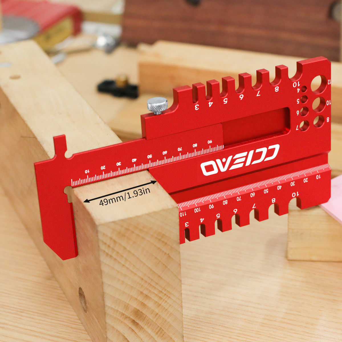 Marking Gauge Tool - Règle de mesure multifonction pour le