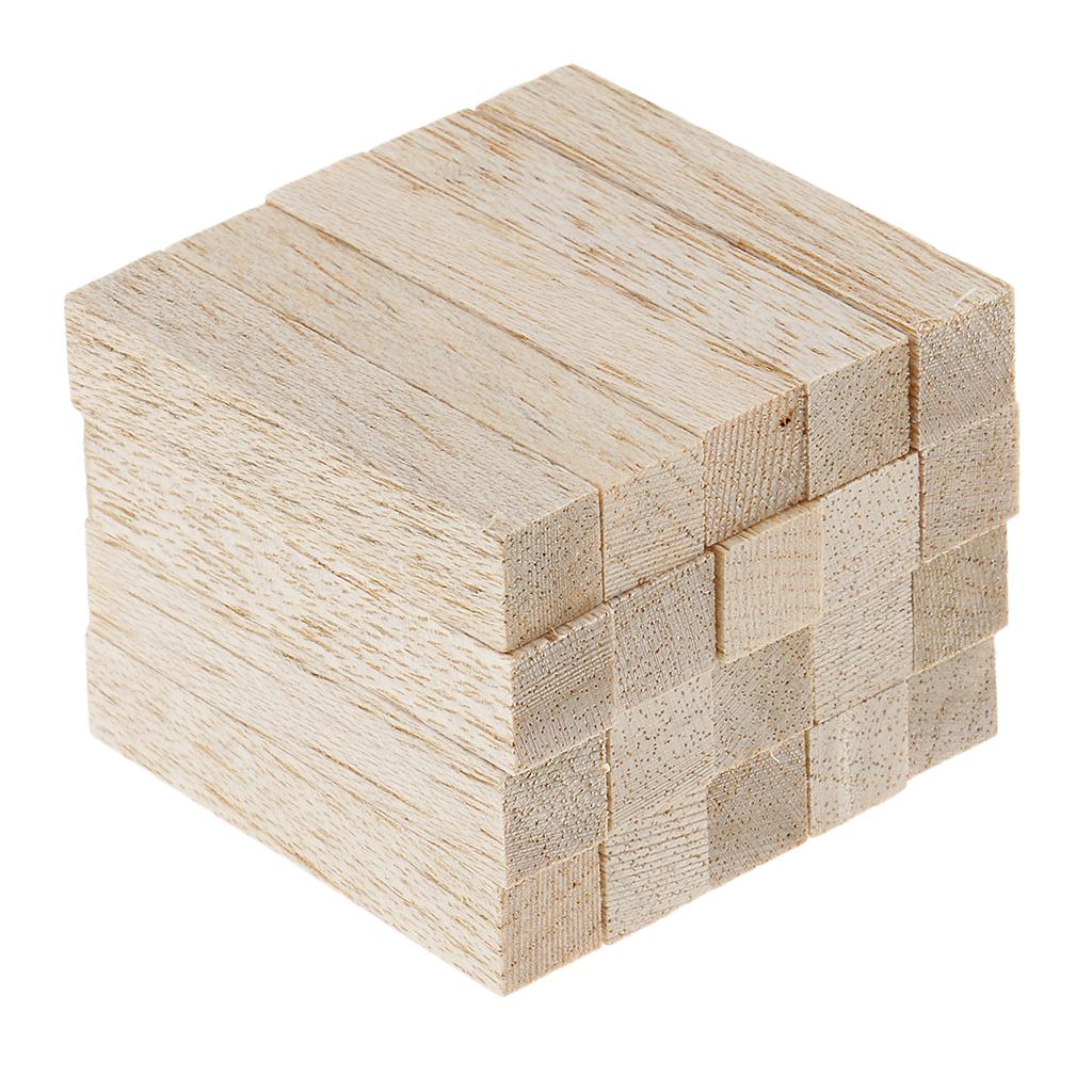 Woodworking Projects Art - Formes en bois de balsa, blocs