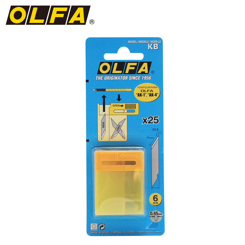 Woodworking In Japan - Lames de couteau stylo Olfa Kb