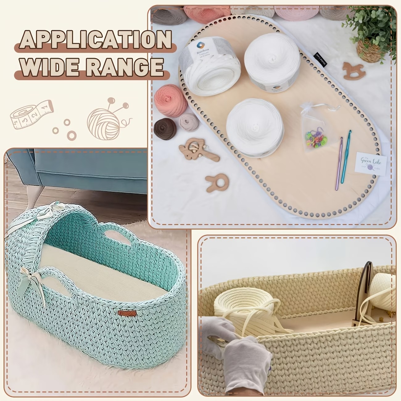 Woodworking Diy Projects - Grande base en bois pour panier