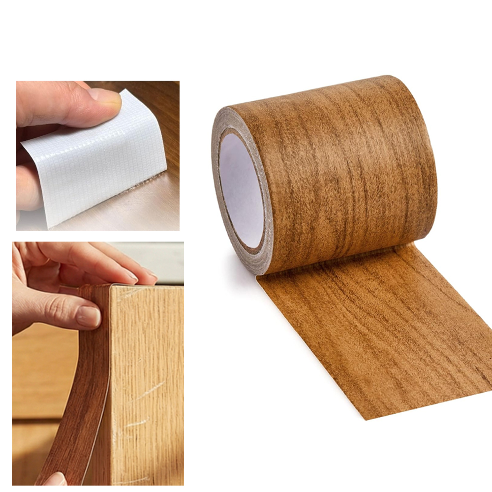 Xfasten Woodworking Tape - 1 rouleau de ruban adhésif auto-adhésif