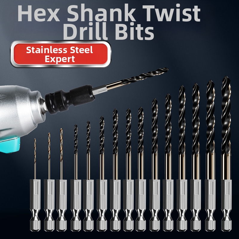 Woodworking Drill Bits - Jeu de forets à trois pointes