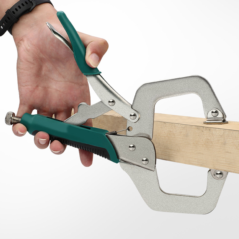 Woodworking Industries - Pince à pression industrielle multifonction en
