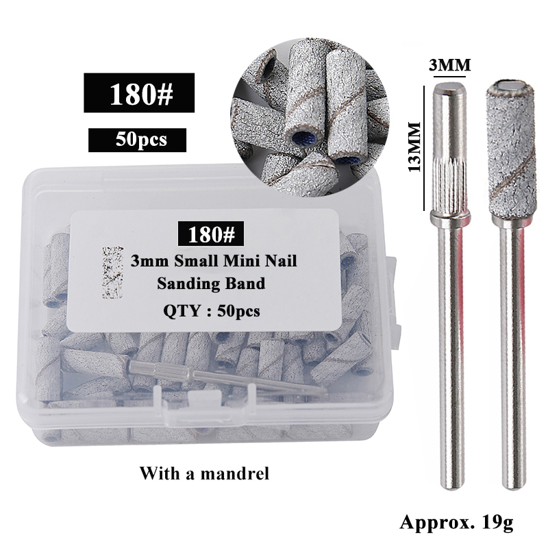 Woodworking Drill Bits - Mini bandes abrasives de 3mm avec