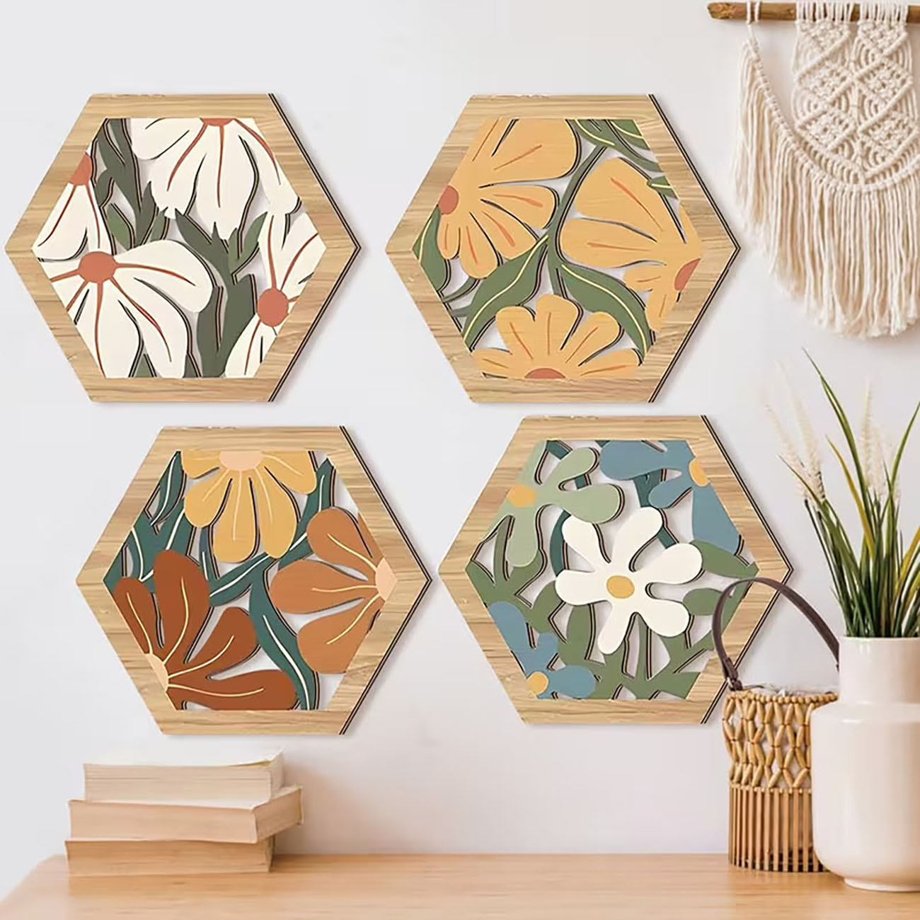 4 pièces Décoration murale en  - Xfasten Woodworking Tape avis et prix