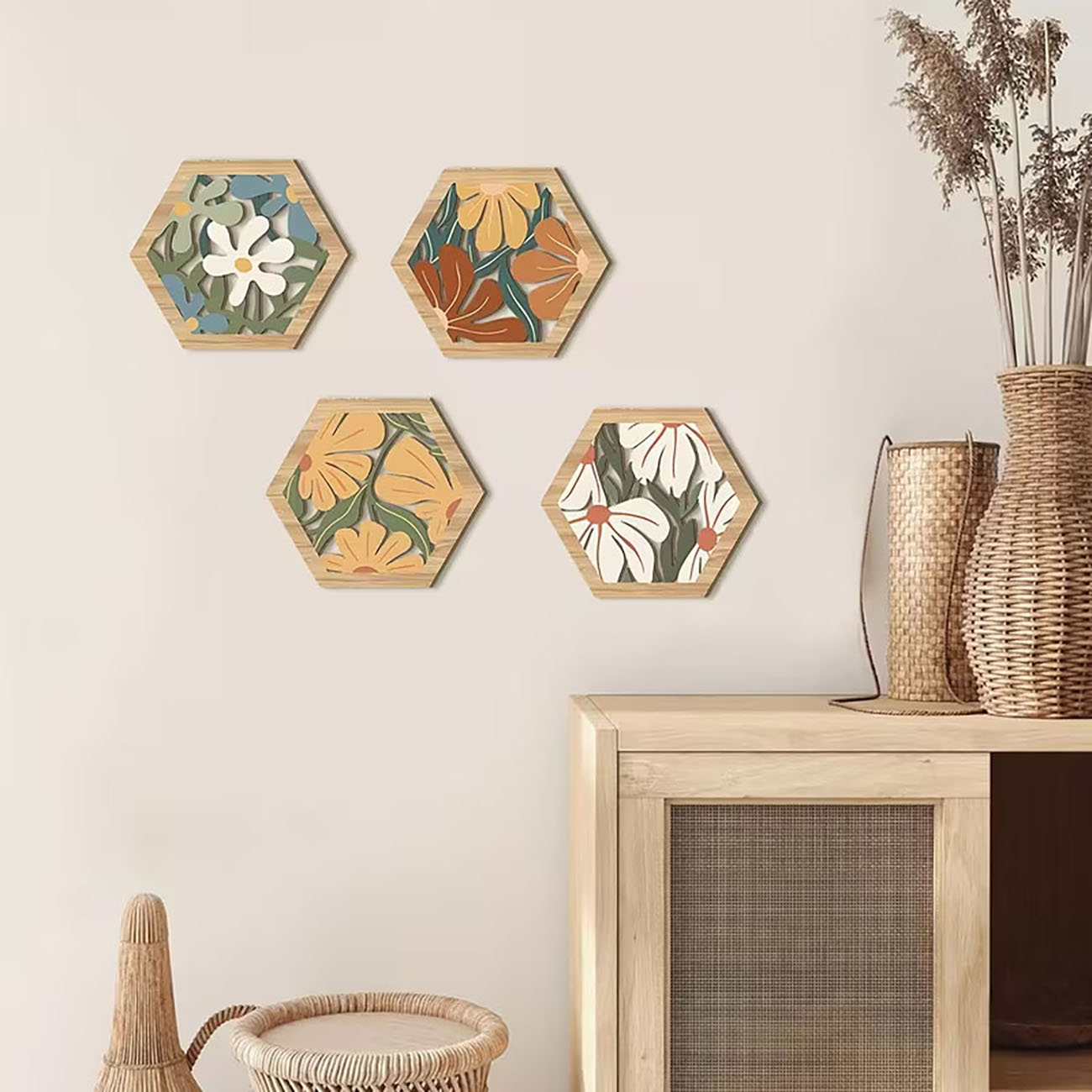 4 pièces Décoration murale en  - Xfasten Woodworking Tape avis et prix