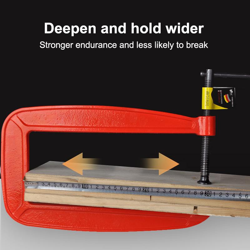 Pince en C à portée profonde,  - Woodworking Industries avis et prix