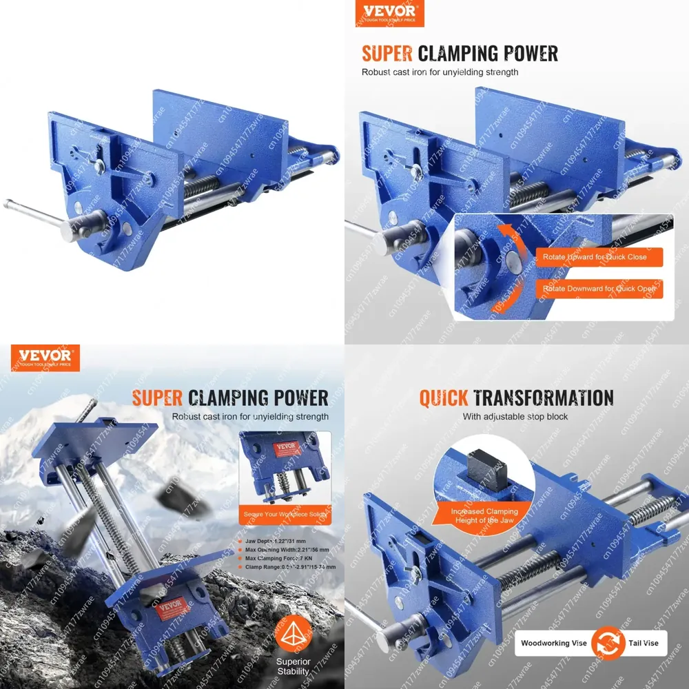 Étau d'établi robuste en fonte - Woodworking Quick Release Vise avis et prix