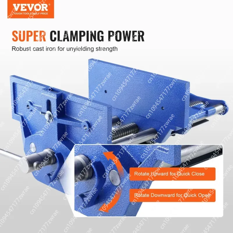 Étau d'établi robuste en fonte - Woodworking Quick Release Vise avis et prix