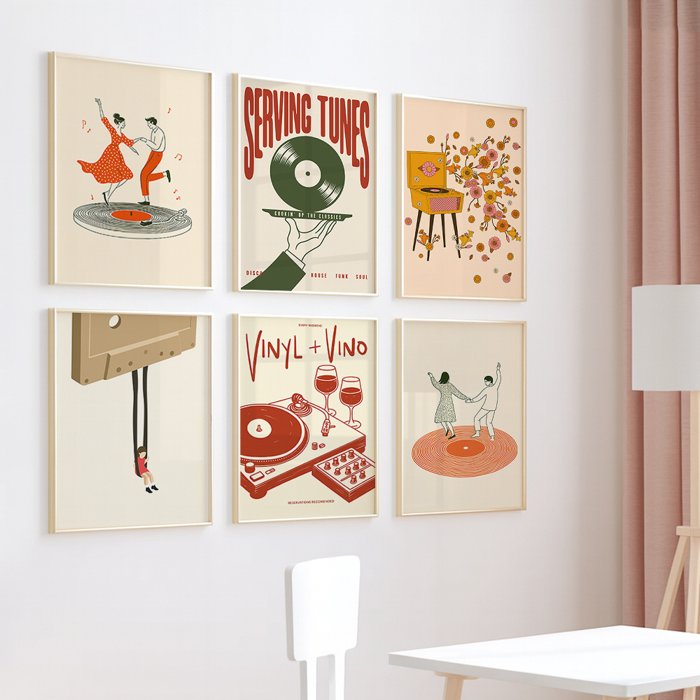 1 pièce Affiche murale vintage - Turning Gouge Set avis et prix