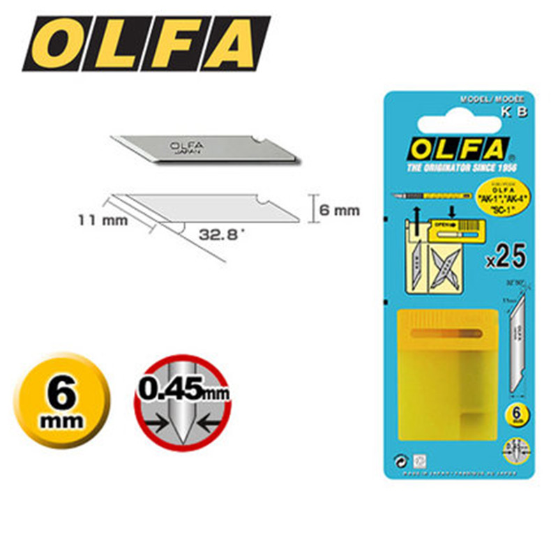 Lames de couteau stylo Olfa Kb - Woodworking In Japan avis et prix