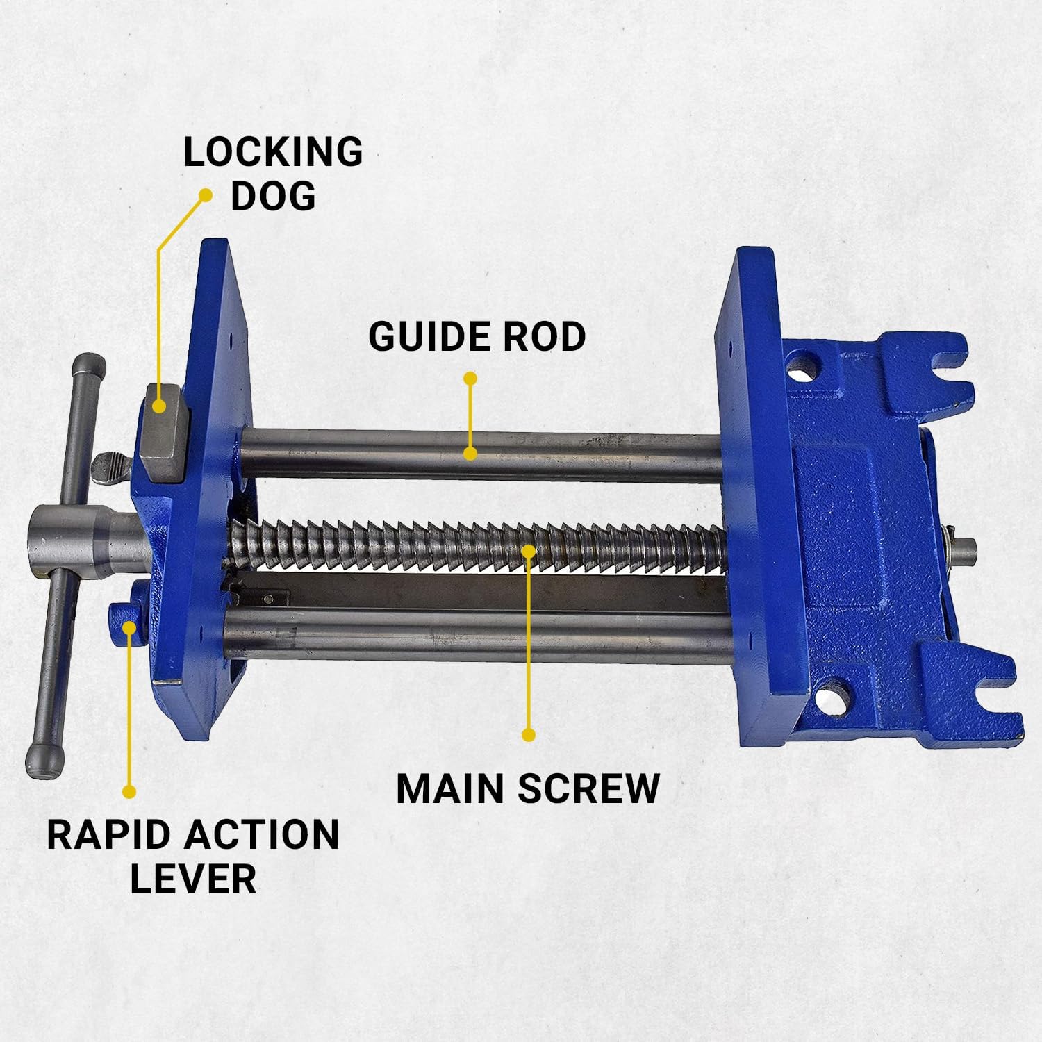 Étau pour le travail du bois à - Woodworking Quick Release Vise avis et prix
