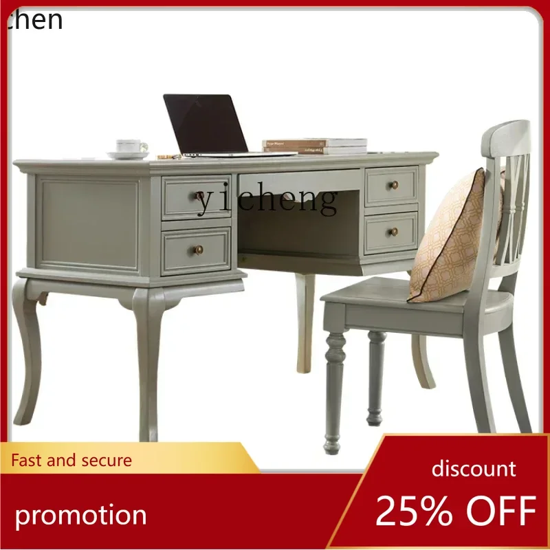Bureau de style pastoral améri - Woodworking Desk Chair avis et prix