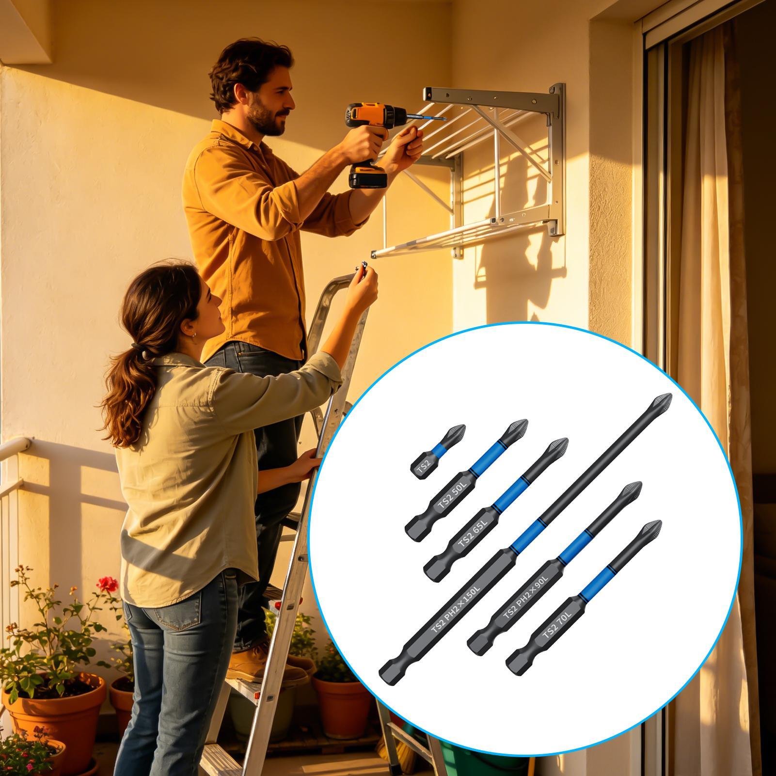 Jeu de 6 embouts de tournevis  - Woodworking Drill Bits avis et prix