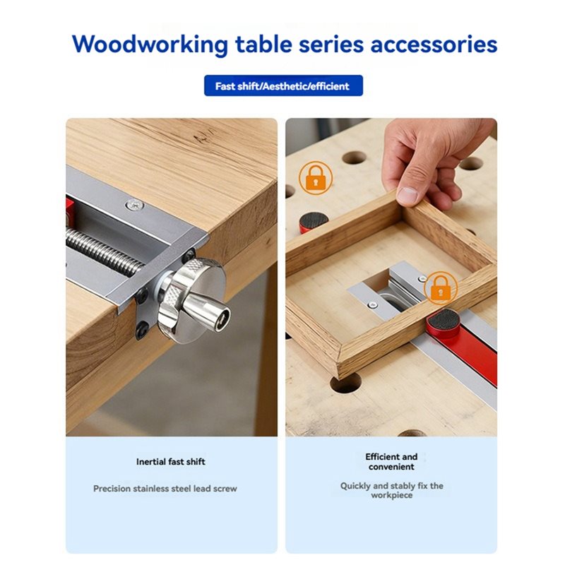 Étau à inertie à dégagement ra - Woodworking Quick Release Vise avis et prix