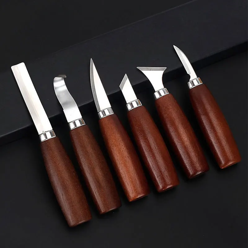 Ensemble de 6 outils pour la s - Woodworking Knives avis et prix