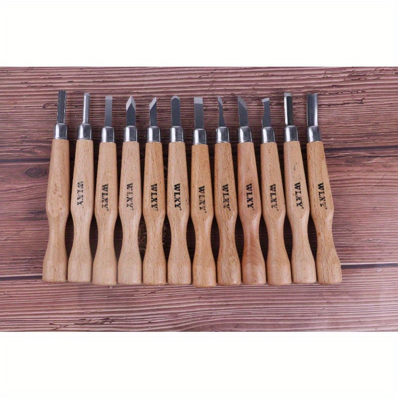 Ensemble de 12 ciseaux et cout - Woodworking Knives avis et prix
