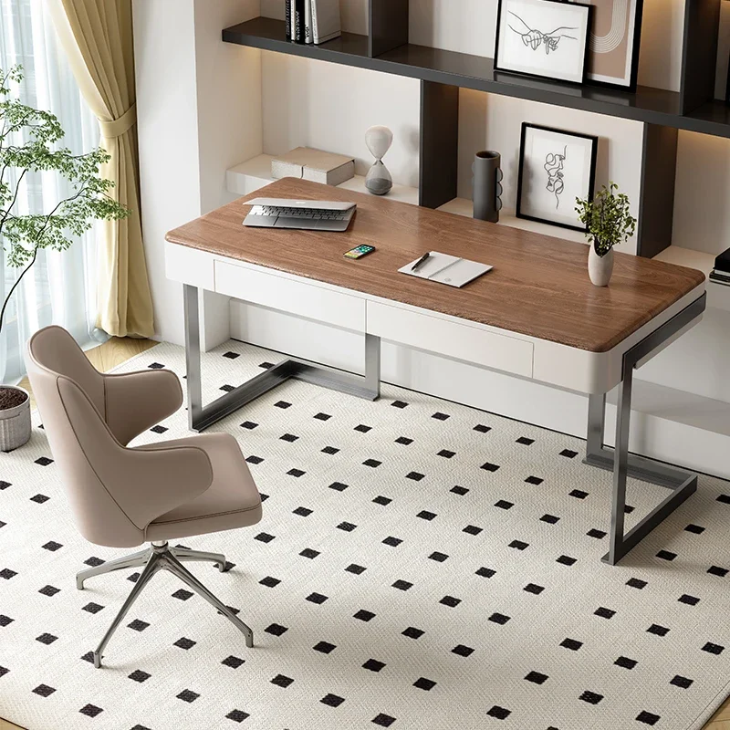 Bureau de travail avec tiroir  - Woodworking Desk Chair avis et prix