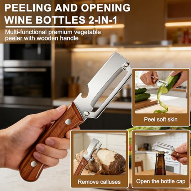 Éplucheur de cuisine en acier  - Woodworking Diy Projects avis et prix